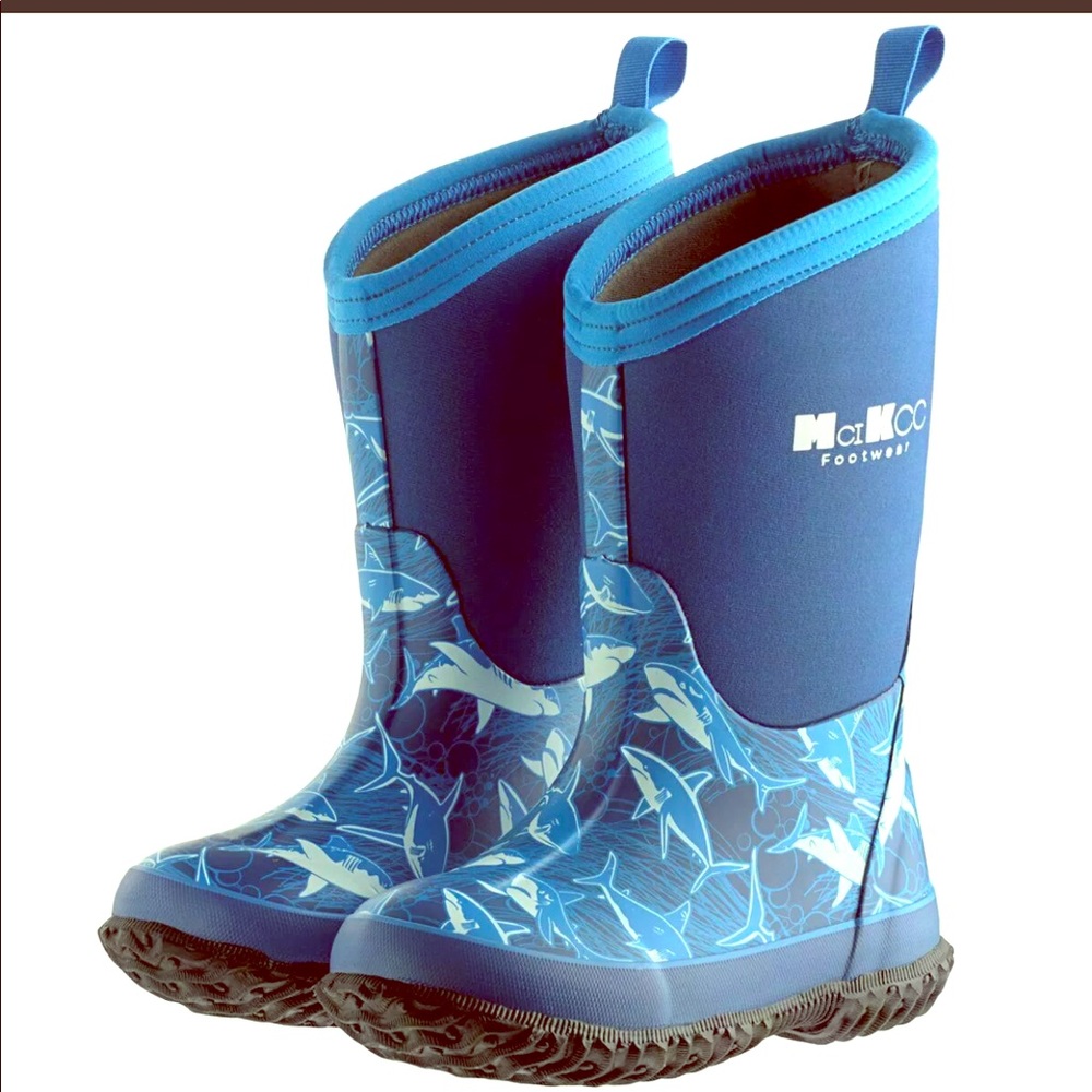 MciKCC Kids Waterproof Rain Boots Snow Boots NWT